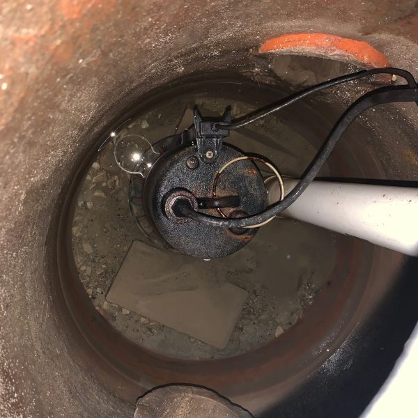 Sump pump installation